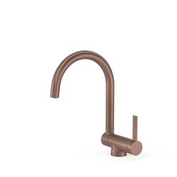 Grifo monomando con caño abatible para cocina