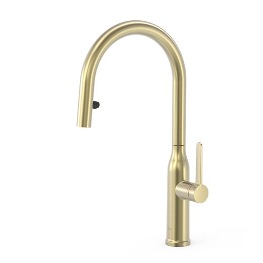 Grifo monomando con caño extraíble con 2 funciones para cocina