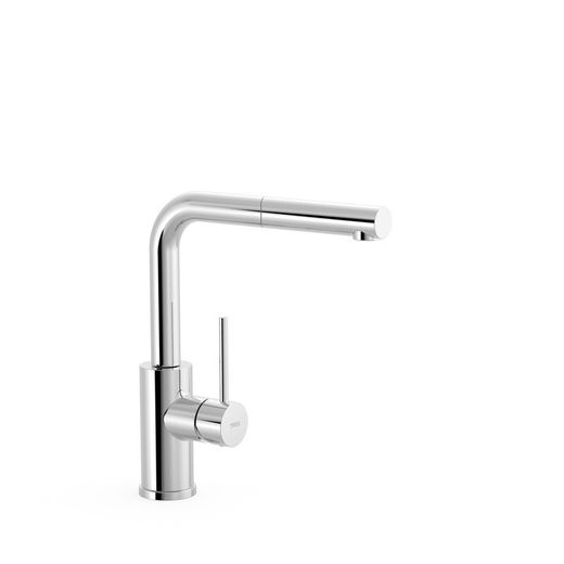 Grifo monomando con caño extraíble para cocina