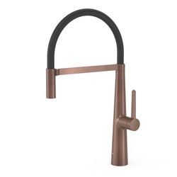 Grifo monomando con caño flexible para cocina