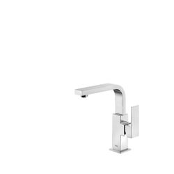 Grifo monomando con maneta lateral para lavabo Cuadro
