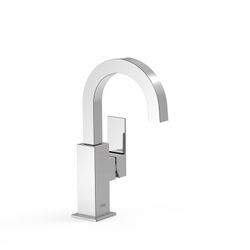 Grifo monomando con maneta lateral para lavabo Cuadro