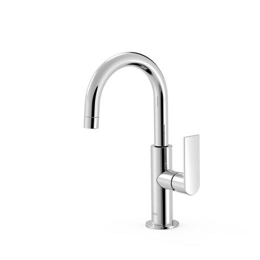 Grifo monomando con maneta lateral para lavabo Loft