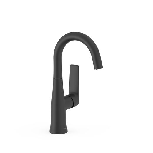 Grifo monomando con maneta lateral para lavabo