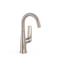 Grifo monomando con maneta lateral para lavabo