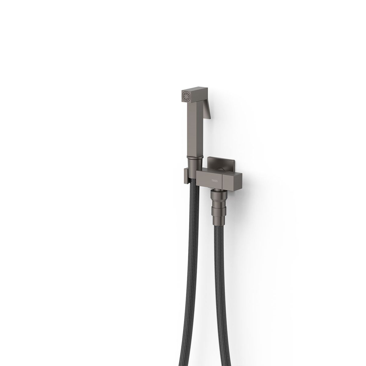 Grifo monomando empotrado con ducha para inodoro