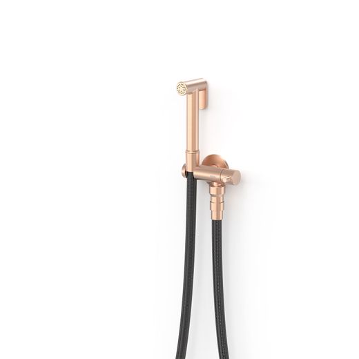 Grifo monomando empotrado con ducha para inodoro