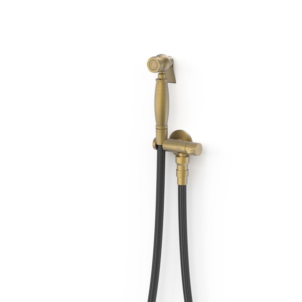 Grifo monomando empotrado con ducha para inodoro