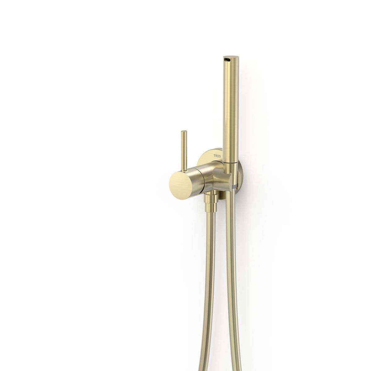 Grifo monomando empotrado con ducha para inodoro