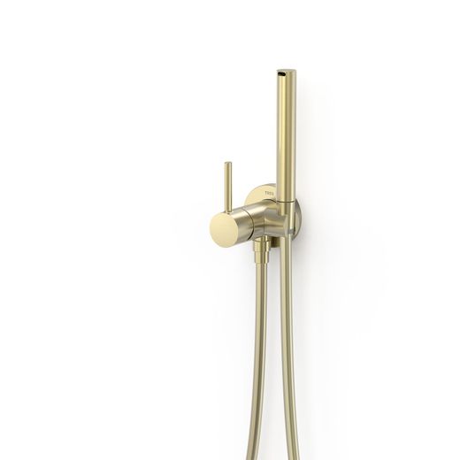 Grifo monomando empotrado con ducha para inodoro