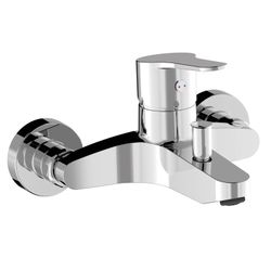 Grifo monomando mural para bañera y ducha Base-Tres