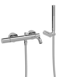 Grifo monomando mural para bañera y ducha Study Exclusive