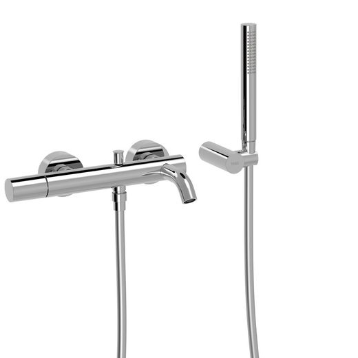 Grifo monomando mural para bañera y ducha Study Exclusive