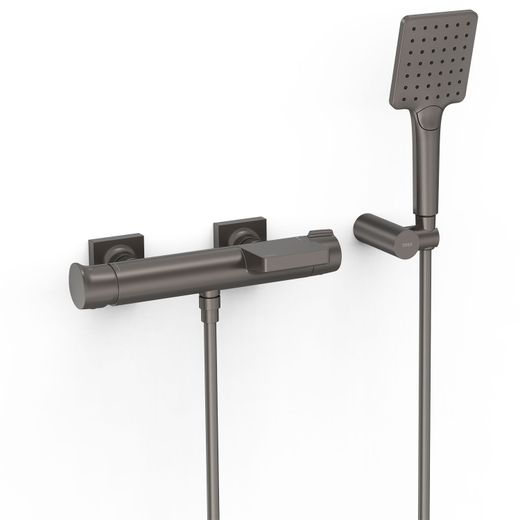 Grifo monomando mural para bañera y ducha