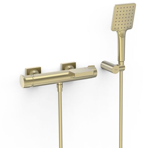 Grifo monomando mural para bañera y ducha