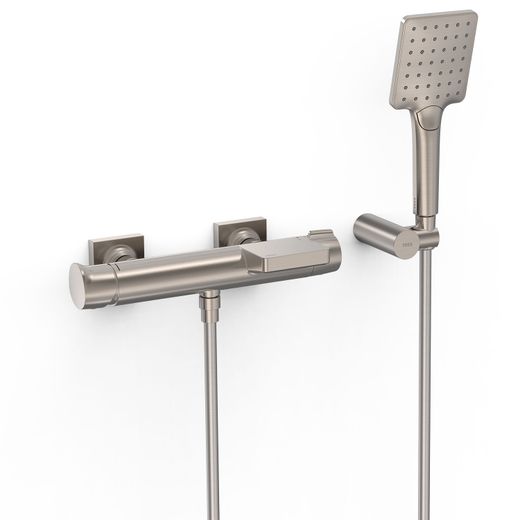 Grifo monomando mural para bañera y ducha