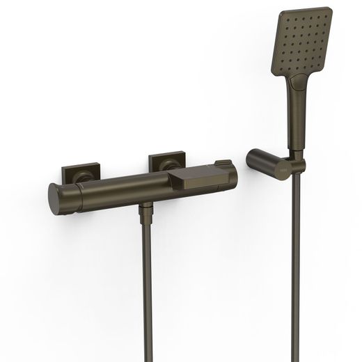 Grifo monomando mural para bañera y ducha