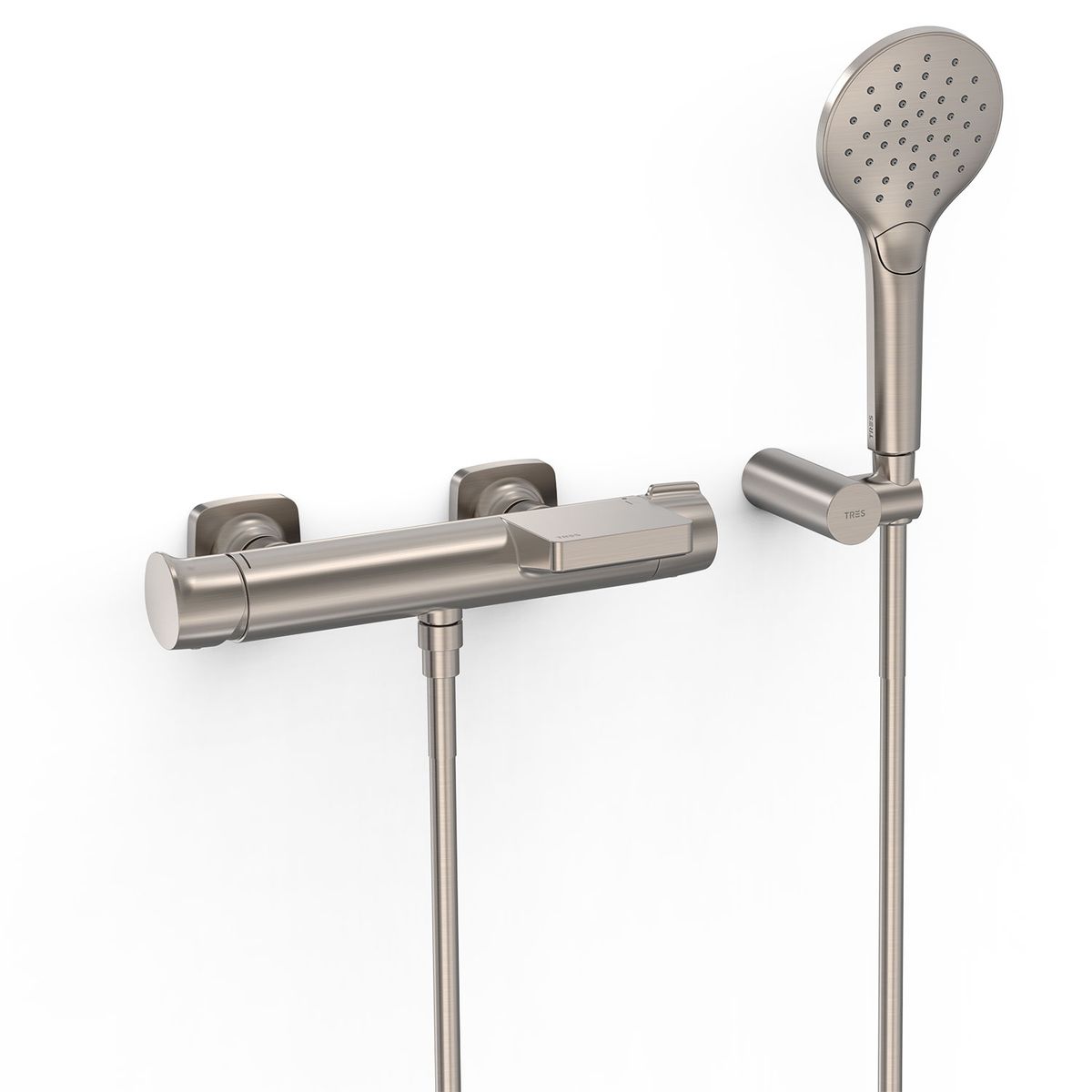 Grifo monomando mural para bañera y ducha