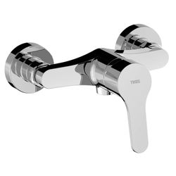 Grifo monomando mural para ducha Base-Tres