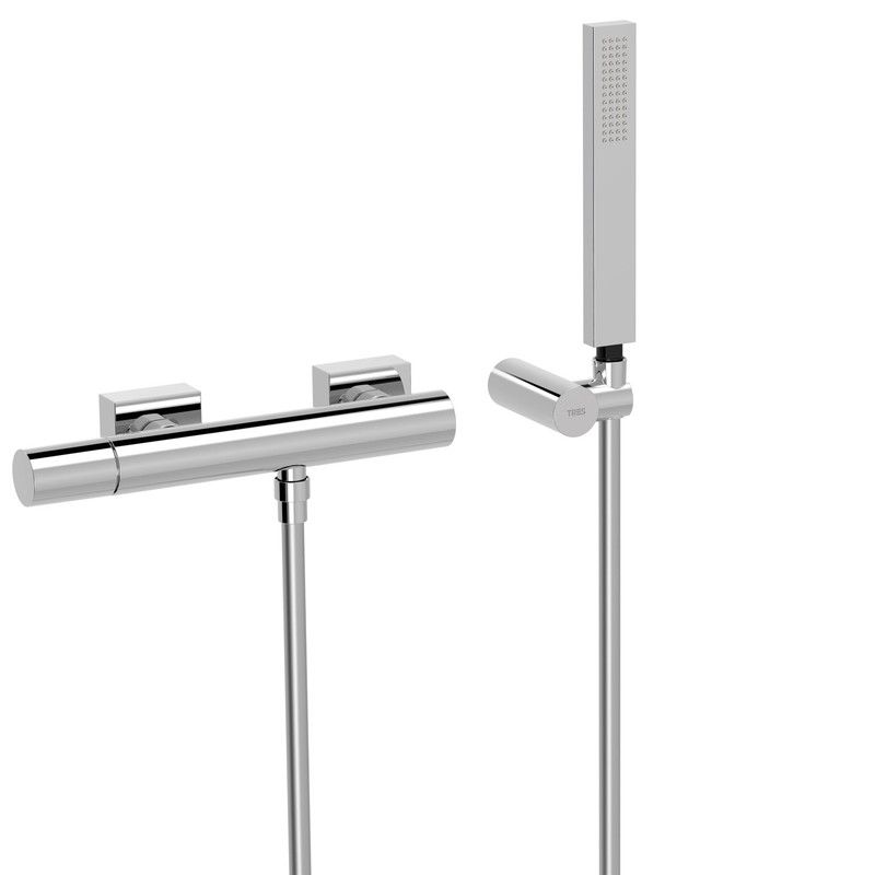 Grifo monomando mural para ducha Project-Tres