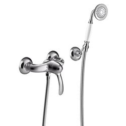 Grifo monomando mural para ducha Tres-Clasic