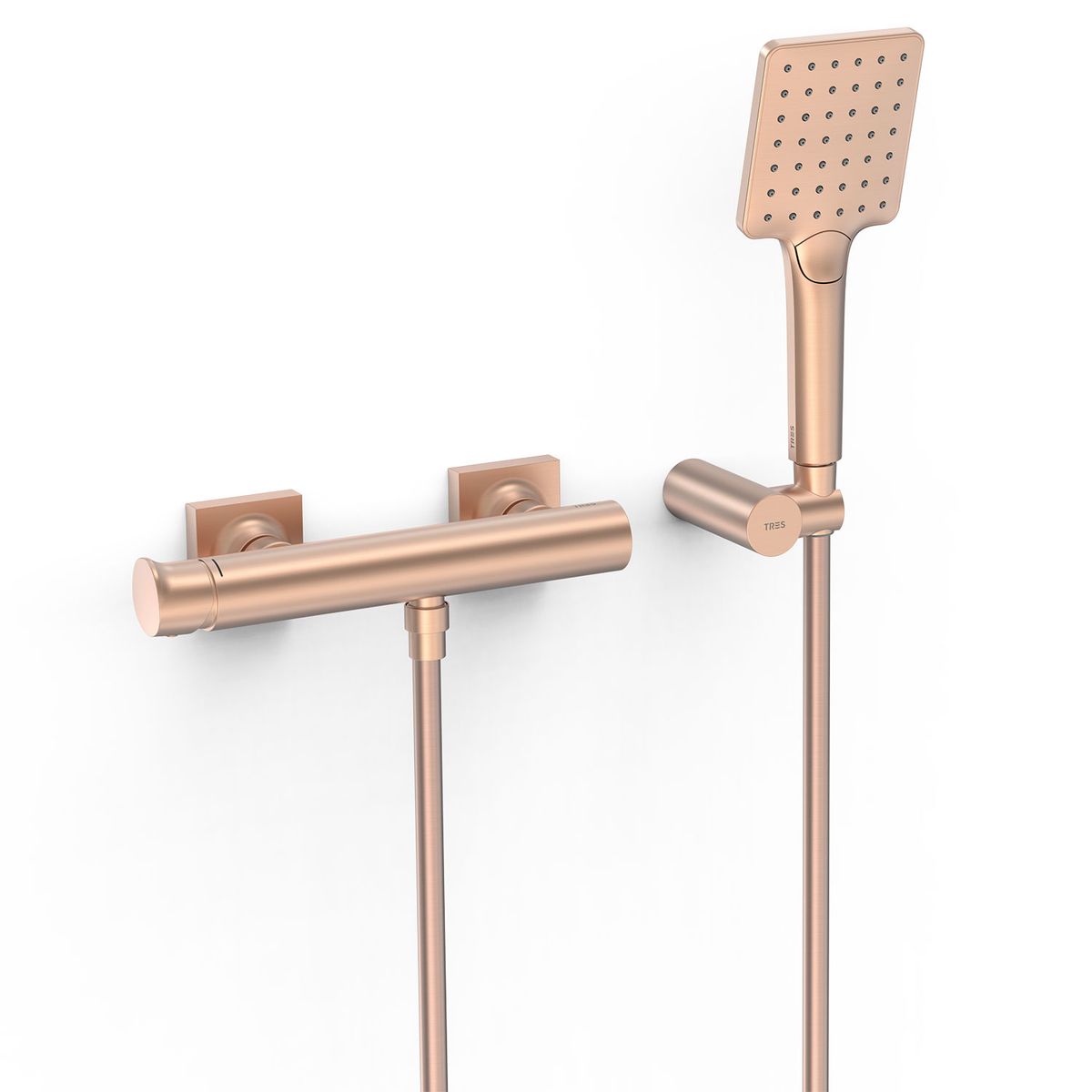 Grifo monomando mural para ducha