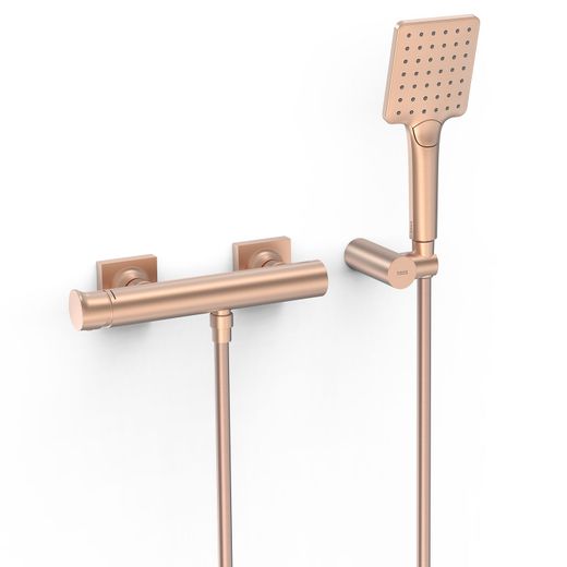 Grifo monomando mural para ducha