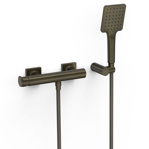 Grifo monomando mural para ducha