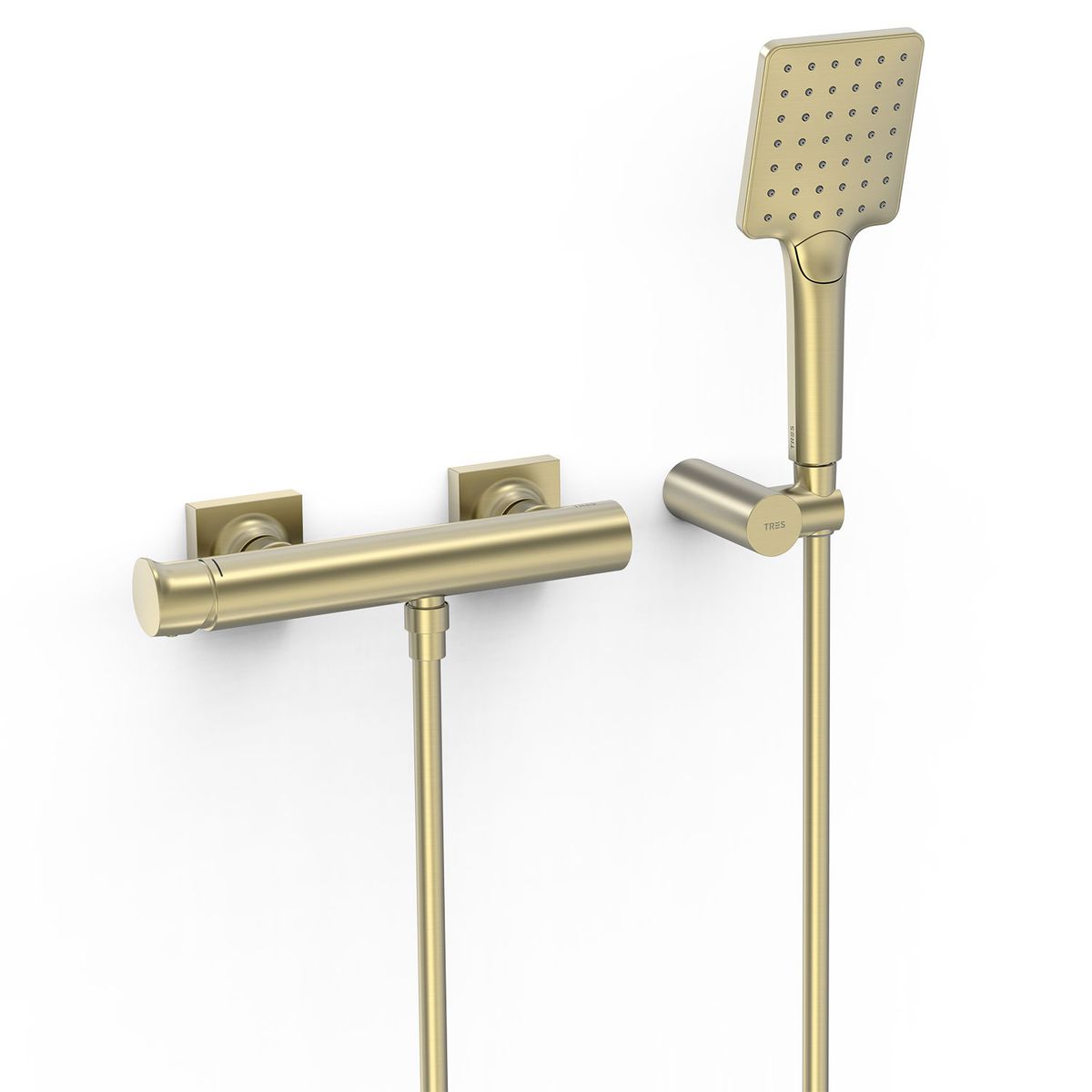 Grifo monomando mural para ducha