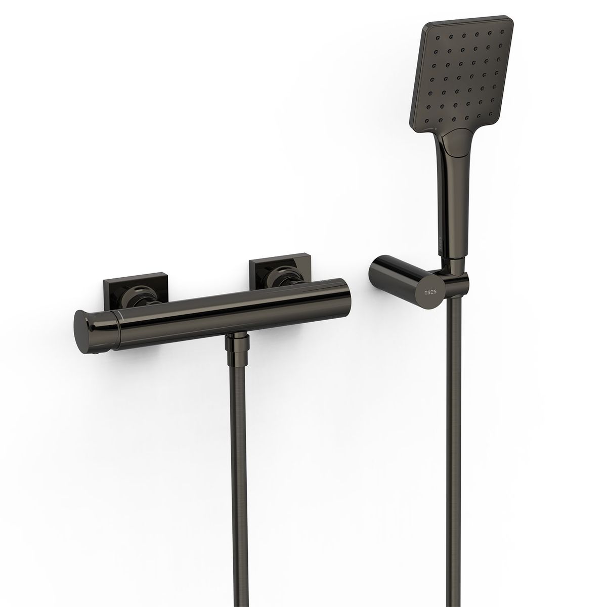 Grifo monomando mural para ducha