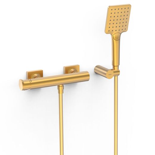 Grifo monomando mural para ducha