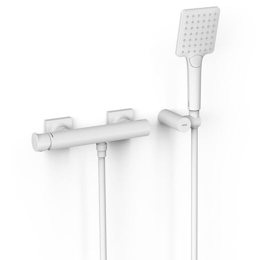 Grifo monomando mural para ducha