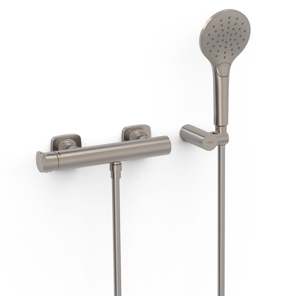 Grifo monomando mural para ducha