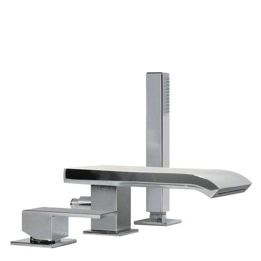 Grifo monomando para borde de bañera Cuadro
