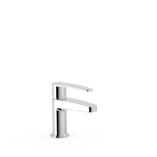 Grifo monomando para lavabo con desagüe automático Flat-Tres
