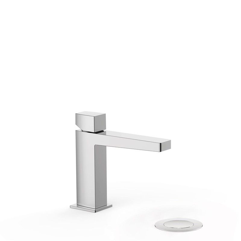 Grifo monomando para lavabo con desagüe automático Slim Exclusive