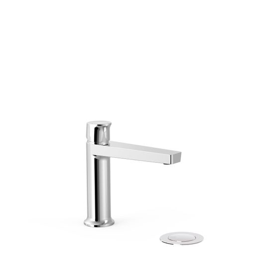 Grifo monomando para lavabo con desagüe automático