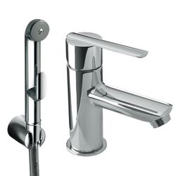 Grifo monomando para lavabo con ducha para inodoro Lex-Alp