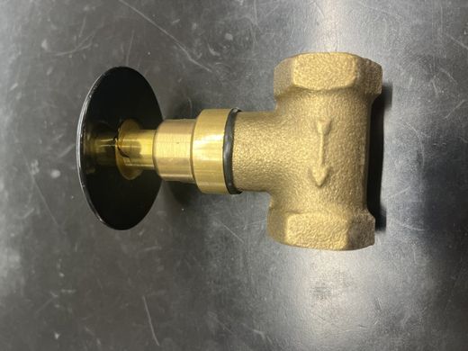 Grifo pulsador de pie de 1/2"