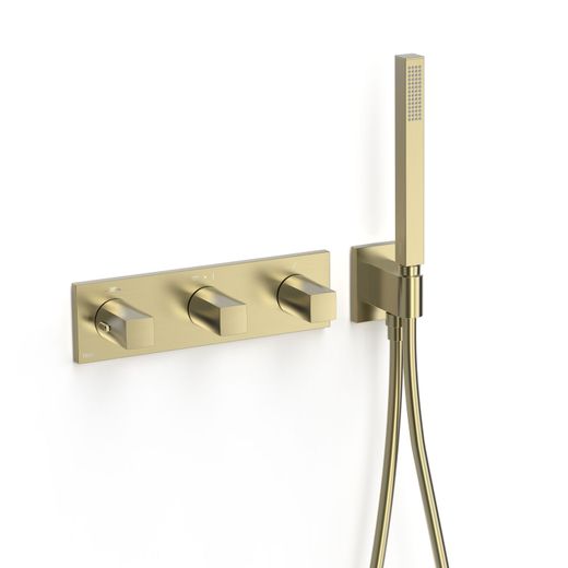 Grifo termostático empotrado de 3 vías B‑system