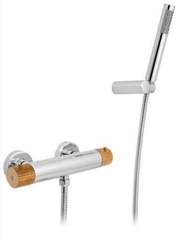 GRIFO DE DUCHA EXTERNO CARTUCHO TERMOSTATICO