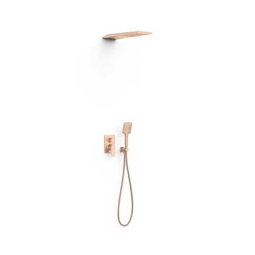 Kit de grifo monomando empotrado de 2 vías Rapid‑box para ducha