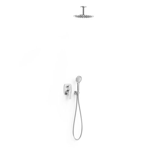 Kit de grifo monomando empotrado de 2 vías Rapid‑box para ducha