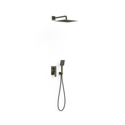 Kit de grifo monomando empotrado de 2 vías Rapid‑box para ducha