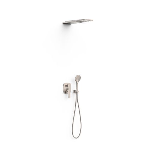 Kit de grifo monomando empotrado de 2 vías Rapid‑box para ducha