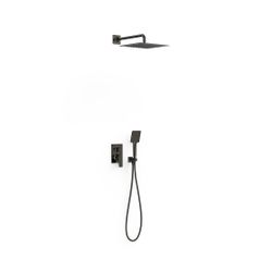 Kit de grifo monomando empotrado de 2 vías Rapid‑box para ducha