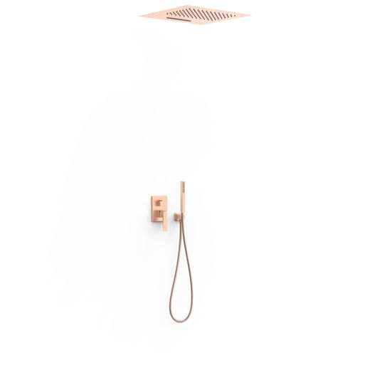 Kit de grifo monomando empotrado de 3 vías Rapid‑box para ducha