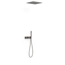 Kit de grifo termostático empotrado de 2 vías B‑system para ducha