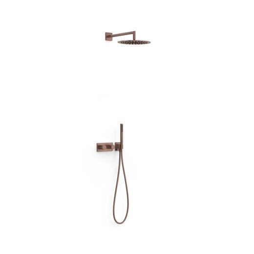Kit de grifo termostático empotrado de 2 vías B‑system para ducha