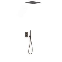 Kit de grifo termostático empotrado de 2 vías Therm‑box para ducha